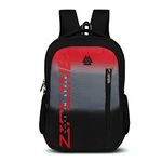 Zipline Stylish Casual 36L Standard Backpack School College Bag For Men Women Boys & Girls (1-Medium Black Bag)