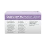 PARI MucoClear 3% Inhalation Solution – Pack of 20 – Mucus Relief & Easy Expectoration from Sinuses & Lungs – Sterile, Preservative Free – Suitable for All Ages