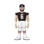 Funko Gold 12" NFL: Cleveland Browns - Baker Mayfield - 1/6 Odds for Rare Chase Variant - Collectable Vinyl Action Figure - Birthday Gift Idea - Official Merchandise - Ideal Toy for Sports Fans