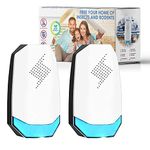 Ultrasonic Pest Repeller 2 Pack,Pest Repellent Ultrasonic Plug in - Mouse Rodent Repellent Indoor - Mice Repellent Plug-Ins,Pest Control Plug in Home, Kitchen, Office