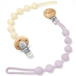 Keep Your Baby's Pacifier Safe and Secure with MumEZ Silicone Pacifier Clips - Must-Have Soother Holder and Suce Attache for Bebe