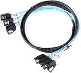 ADCAUDX SATA-III Cable-1M, 4Pcs/Set