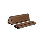 DailyObjects Leather Foldaway Slim Eyewear/Sunglass Case - A Classic and Protective Companion for Your Sunglasses