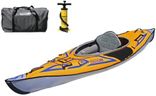 Advanced Elements - AdvancedFrame Sport Inflatable Kayak - Lightweight Day Touring Kayak with Bag and Pump - 10' 5" - 26 lbs - Orange