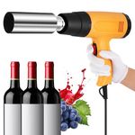 Saladulce PVC Capsule Shrinker Wine Bottle Capsule Sealing Machine 50mm Capsule Heat Shrinking Machine (110V)