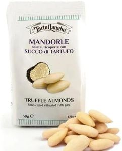 TartufLanghe Truffle Almonds - Coated with Italian Summer Truffle Juice - 1.76 oz