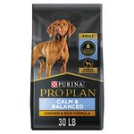 Purina Pro Plan Calm & Balanced Dry Dog Food, Chicken & Rice - 13.6 kg Bag