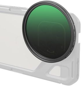 SmallRig Magnetic 67mm VND Filter ND2-ND32 (1-5 Stop) & Black Mist 1/4, Adjustable ND + Diffusion Filter for iPhone 16/S24 Ultra/for Vivo X100 & 67mm Camera Lenses, with Threaded Adapter-5170