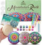 MoonGarden Mandala Rock Painting Ki