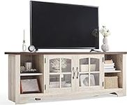 LINSY HOME Farmhouse TV Stand for 6