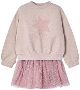 Mayoral Conjunto Niña – Sudadera y Falda Niña – Conjunto Falda Niña – Chic – Falda de Tul - Ropa de Regalo para Vestir– para niñas de 2 años a 8 años (Vision Vig, 7 años)