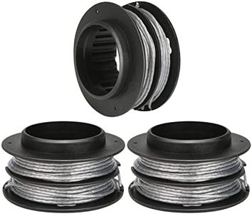 Eyoloty KST-130X String Trimmer Spool Replacement 50ft 0.08" Compatible with Kobalt 40-Volt String Trimmer Models KST 130X-06 and KST 130X (3 Pack)