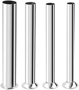 Hoypeyfiy Stainless Steel Sausage Stuffing Tubes 4 Sizes Meat Grinder Sausage Stuffer Funnels