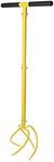 BARAYSTUS Height Adjustable Hand Tiller Garden Claw Twist Tiller Cultivator Tiller Soil Lossener Lawn Aerator Areator Loosen, Rototiller, Garden Bed and Plant Box Cultivator, Garden Tools.