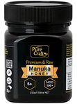 Pure Craft Manuka Honey, MGO 100+ and Kosher Certified | Pure Raw Organic Honey | BPA Free Jar from New Zealand, 250 Gram