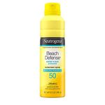 Neutrogena Beach Defense Sunscreen For All Skin Types Spray Spf50 Water Resistant Sunscreen For All Skin Types Body Spray 184G, Pack Of 1