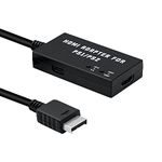 Mcbazel HDMI Adapter for PS2/PS1, PS1/PS2 to HDMI Adapter Converter Support 4:3/16:9 Screen Aspect Rtio Switch and Switching 480p/720p Resolution