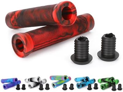 Scooter Grips - Mixed Color Bike Bicycle MTB Scooter Handlebar Grips | 145mm Soft Handle Grips for Pro Stunt Kick Scooter, BMX Bikes,Mountain Bike