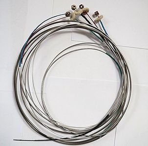 Funion 1 Set Upright Bass String,Double Bass Strings, E D A G, 3/4& 4/4 Size Stainless Steel Material, Metal Nuts
