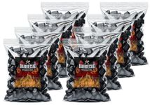 BBQ Wood Coal for Barbeque Grilling - Koyla for Cooking, Coal for Smoking Food - Grill Premium Long Burning Natural Wood Charcoal - Eco-Friendly Less Smoke Charcoal for Home - No Chemical Use - 4 KG