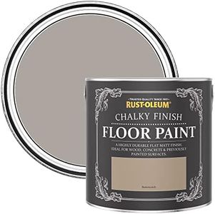 Rust-Oleum Peinture Beige Résistante aux rayures pour Sols, Finition Mate - Caramel 2.5L