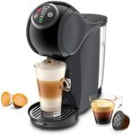 Nescafé Dolce Gusto De'Longhi Genio S Plus EDG315.CGY, Automatic Coffee Machine, Capsule Coffee Machine, Espresso Boost, Cappuccino, Energy Saving Auto Shut-Off, 15 Bar Pressure, Anthracite