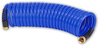 HoseCoil PRO 1/2" Self Coiling Garden, RV, Outdoor Water Hose (25)