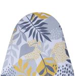 Finiky HeatGuard Ironing Board Cover|Reusable & Washable Ironing Board Cover for Iron & Steam Press, Size- 115x36 cm, (Floral)