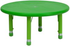 Flash Furniture Green Preschool Activity Table, 33'