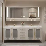 High QLO Double Bathroom Vanities S