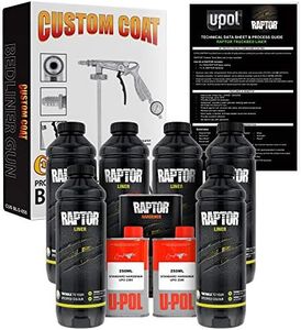 Custom Coat Olive Drab T70 Urethane Spray-On Truck Bed Liner – 2 Gallon Kit With Spray Gun