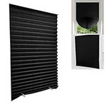 Temporary Blinds for Windows, No Drill Stick on, Light Filtering Privacy Protection, for Bedroom Kitchen Bathroom Windows, Easy to Cut and Install with 2 Clips