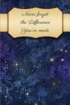 Never Forget The Difference You've Made: Lined Journal Notebook, 120 Pages, 6x9 Diary. Retirement Gifts for Teachers, Army, Nurses, Doctors, Women, Police officer, Social Workers