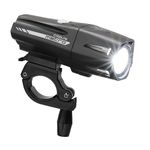 Cygolite Metro Pro – 1,100 Lumen Bike Light – 9 Night & Day Modes – Compact & Durable – IP67 Waterproof – Secured Hard Mount – USB Rechargeable Headlight – For Road, Mountain, Commuter Bicycles, Black