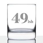 49ish - Funny 50th Birthday Whiskey