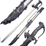 Saint George Dragon Saber Fantasy Knight Sword or Dagger (1ST Generation Saber)