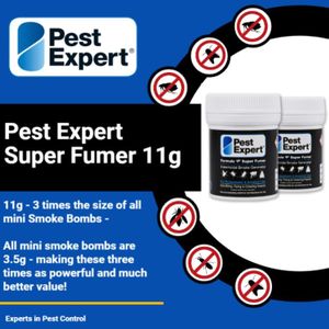 Pest Expert Carpet Moth Smoke Bombs – Fast-Acting Fumigation Treatment