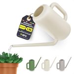 BFG Watering Can Indoor Plants 1.8 L - Watering Can Made of Recycled Plastic - Small Watering Can with Long Spout for Easy Watering (Ivory)