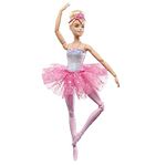 Barbie Dreamtopia Doll, Twinkle Lights Posable Ballerina with 5 Light-Up Shows, Sparkly Pink Tutu, Blonde Hair & Tiara