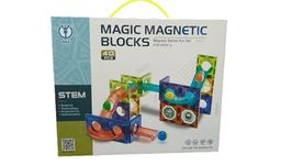 Magic Magnetic Blocks 40 PCS - Creative and Educational Building Set for Kids