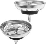 2 Pack - Kitchen Sink Strainer and 