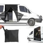 Sintron Universal Size Magnetic Mosquito Net for Campervans, Essential Van Life Accessory, Bug Screens for Mercedes Sprinter, RAM Promaster, Ford Transit, RV Screen Door for Sliding Door Bug Mesh