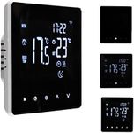 WiFi Smart Thermostat Temperature Controller for Electric Heating LCD Display Touch Screen Week Programmable App Control Underfloor Heating Thermostats for Home Office School Hotel