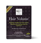 New Nordic Hair Volume - Hair Support Supplement with Apple Extract, Biotin & More - Supports Hair, Skin & Nails - Non-GMO, Gluten-Free & Dairy-Free - 30 Tablets (Pack of 3)