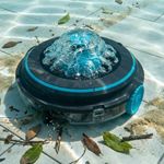 US Patented Robotic Pool Vacuum for Above Ground Pools | Cordless, Self-Parking | Extended 75-Min Battery, Dual-Layer Filtration for Superior Leaves Debris Removal by Model Pool Stomach 65
