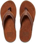 Reef Men's J-Bay Perf Flip-Flops Java/Caramel, Size 6M