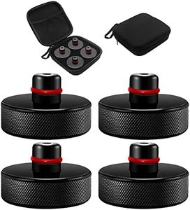 YIXISI 4 Piezas Almohadilla de Goma pare Gato de Coche Compatible con Tesla Model 3/Y/X/S, Jack Pads de Goma con Estuche de Almacenamiento, Bloque de Goma Protector
