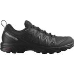 SALOMON Men's X Braze Gore-Tex Hiking Shoe, Black/Black/Phantom, 11 UK