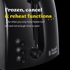 Russell Hobbs 2-Slice Toaster – Black