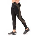 ReDesign Apparels Men's Fitted Polyester Tights (MultiPants_Black, Military Green_L)